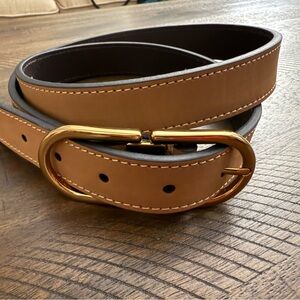 Fossil Women’s Double D Link Leather Belt - L